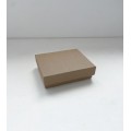 Коробка с отдельной крышкой 14x10x5 см крафт