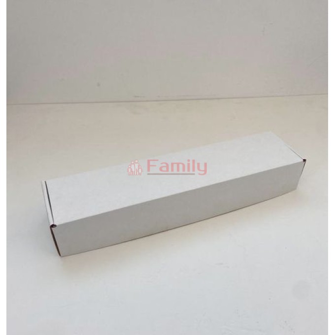 Коробка с откидной крышкой 33x5,5x5,5 см белый