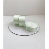 Лента атласная 4 см мятный 23 м