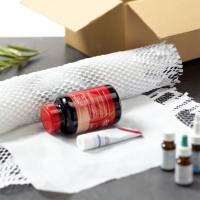 Крафт бумага сотовая в рулоне 2 м белая