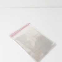 Пакет прозрачный 18х20 см с клейкой полосой 100 шт