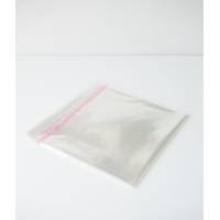 Пакет прозрачный 45х63 см с клейкой полосой 100 шт