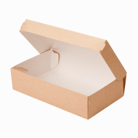 Коробка универсальная 23x14x6 см крафт