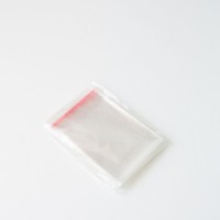 Пакет прозрачный 8х10 см с клейкой полосой 100шт