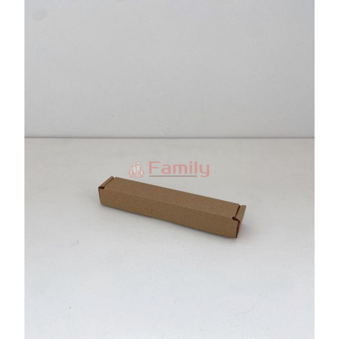 Коробка с откидной крышкой 60х7х3,5 см крафт