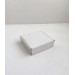 Коробка с откидной крышкой 17x14x5 см белая