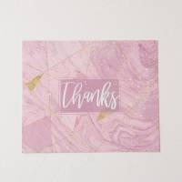 Открытка Спасибо 8,8x10,7 см