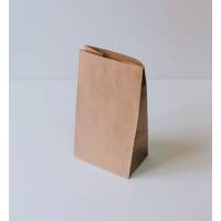 Пакет бумажный 12x25x8 см крафт