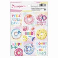 Наклейки Пончики 11x16 см