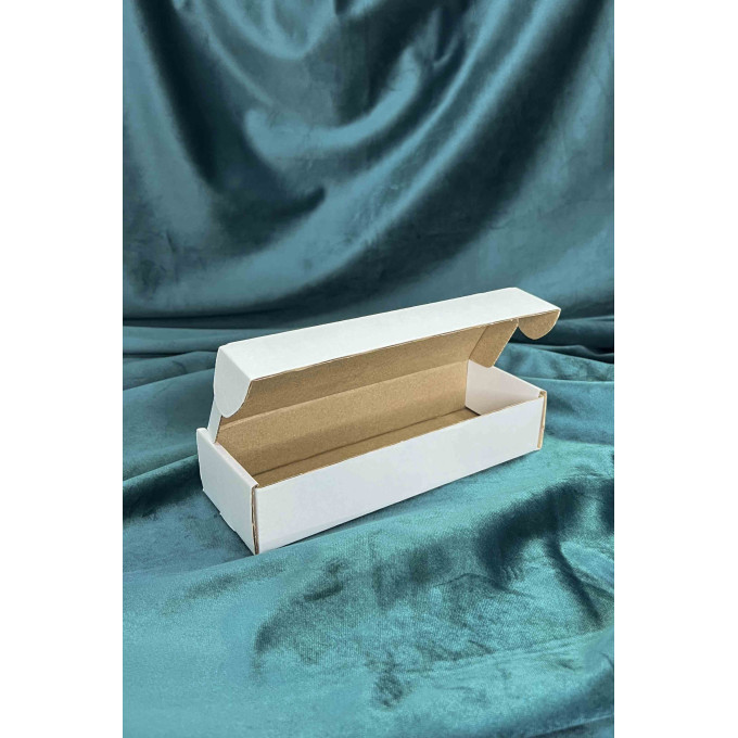 Коробка с откидной крышкой 17,5x8x8 см белый