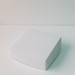 Коробка для пирожных 21х21х7,5 см без окна белая