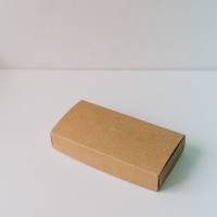 Коробка для пирожных 22,5х11х4 см без окна крафт