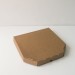 Коробка для пиццы 25,5x25,5x3 см крафт