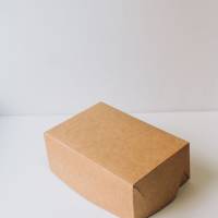 Коробка для 6 капкейков 25х17х10 см без окна крафт