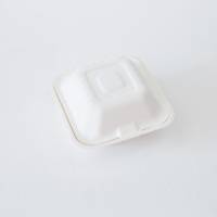 Бокс из сахарного тростника 15х15х8 см