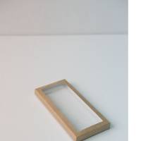 Коробка для шоколада с окном 17x8x1,4 см крафт