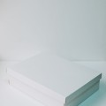 Коробка с отдельной крышкой 30x40x10 см белая