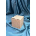 Коробка с откидной крышкой 10x10x10 см крафт