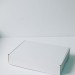 Коробка с откидной крышкой 30x22x6 см белая