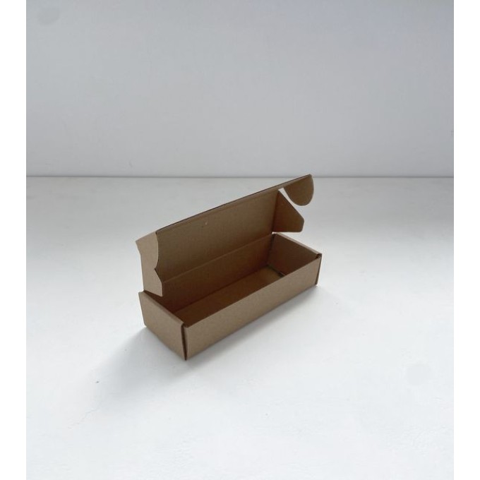 Коробка с откидной крышкой 9x3,5x3,5 см крафт