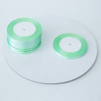 Лента атласная 0,6 см мятный 23 м