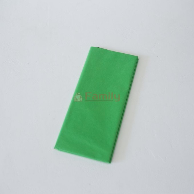 Бумага тишью 10 листов ярко зеленый
