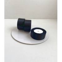 Лента атласная 4 см черный 23 м