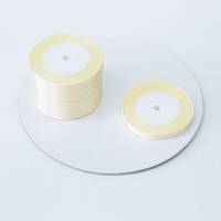 Лента атласная 1 см кремовый 23 м