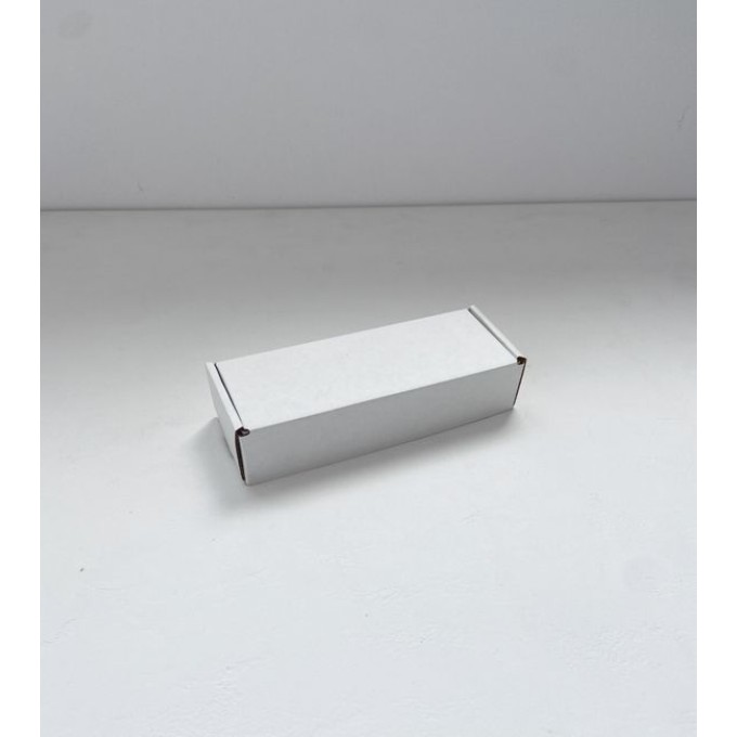 Коробка с откидной крышкой 14,8x5,5x4 см белая (30 штук)