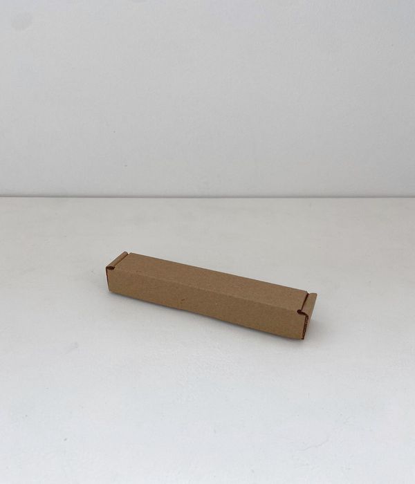 Коробка с откидной крышкой 12x2x2 см крафт