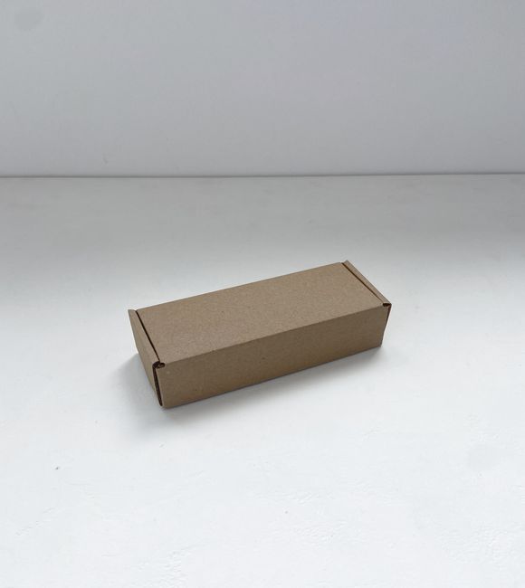 Коробка с откидной крышкой 14,8×5,5×4 см крафт