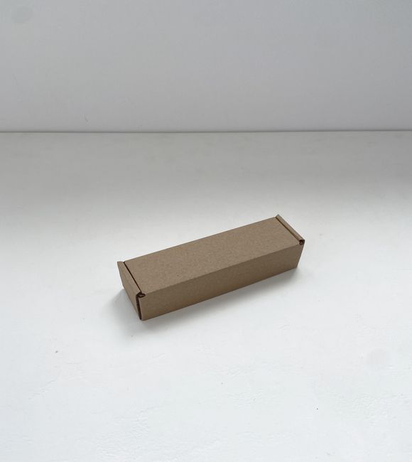 Коробка с откидной крышкой 14,5x4x3,5 см крафт